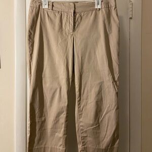 Talbots Women's Tan Capris
